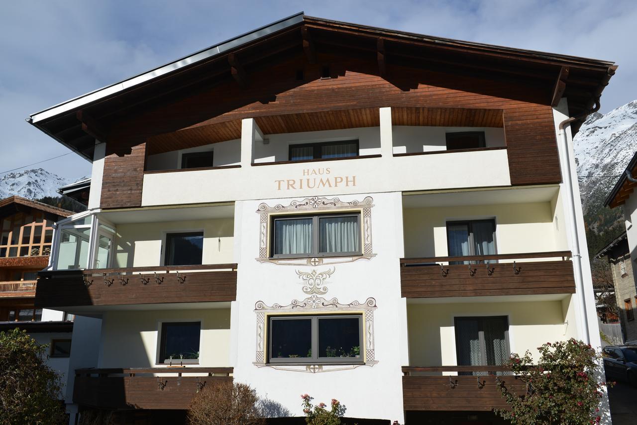 Haus Triumph Apartment Pettneu am Arlberg Bagian luar foto